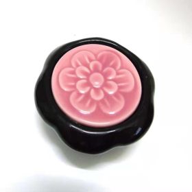 Ceramic Lotus Magnet Body Meridian Scraping Board Massage Stone