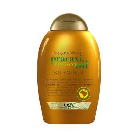 OGX Deeply Restoring + Pracaxi Recovery Oil Anti-Frizz Shampoo with Murumuru Butter to Intensely Hydrate Curly & Wavy Hair Sulfate-Free Surfactants fo