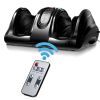 Shiatsu Foot Massager Kneading and Rolling Leg Calf Ankle w/Remote Black