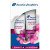 Head and Shoulders Paraben Free Smooth & Silky Shampoo and Conditioner;  12.5oz + 10.6oz