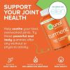 Qunol Turmeric Curcumin Gummies, 500mg, Ultra High Absorption, Joint Support Herbal Supplement, 60 Count