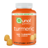 Qunol Turmeric Gummies, 500mg, Ultra High Absorption, Joint Support Herbal Supplement, 60 Count