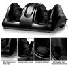 Shiatsu Foot Massager Kneading and Rolling Leg Calf Ankle w/Remote Black