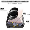 Shiatsu Foot Massager Kneading and Rolling Leg Calf Ankle w/Remote Black