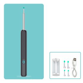 Fashion Personality HD Smart Visual Earpick (Option: NE3 Black-USB)