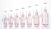 Glass Fine Oil Bottle Avoid Light Glue Head Dropper Bottle  Stock Bottling Cosmetics