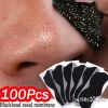 50pcs Nose Blackhead Remover Mask Deep Cleansing Skin Care Shrink Pore Acne Treatment Mask Nose Black dots Pore Clean Strips